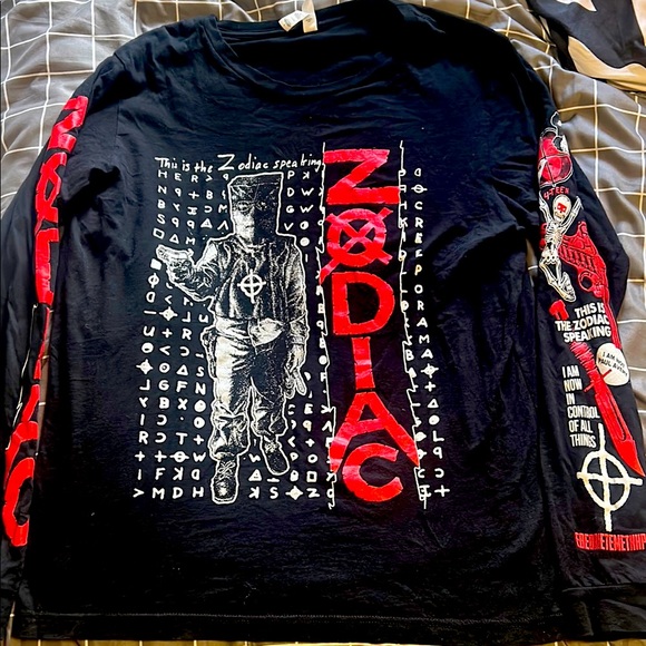 Limited Edition Zodiac Killer l/s T-shirt size L - Picture 1 of 5